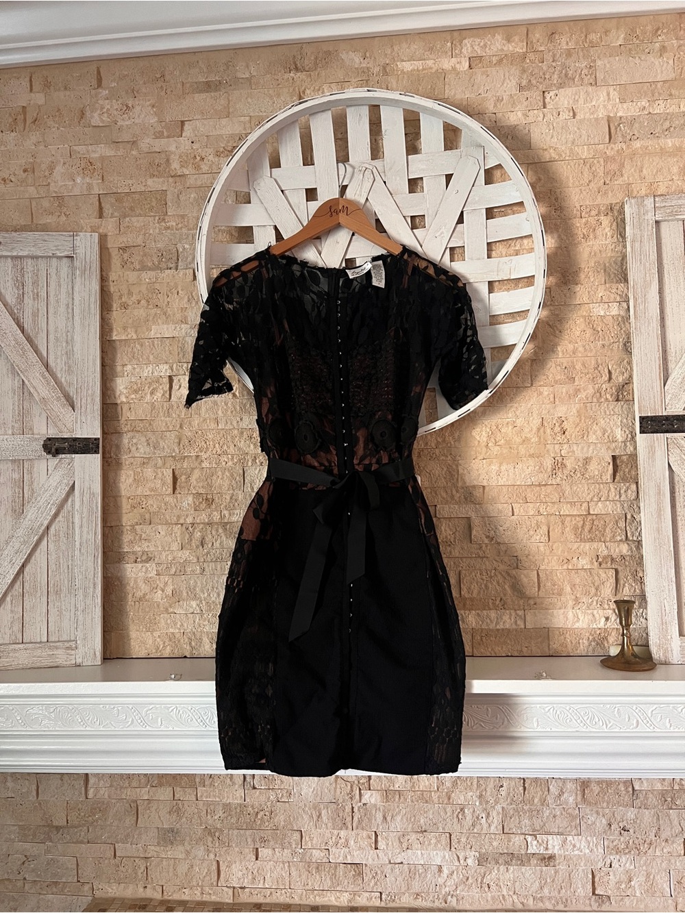 Anthropologie Byron Lars Carissima Sheath Dress in
black